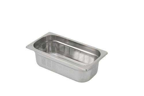 LGF-1310-000 | GN1/3 - 100MM RVS RECIPIENT GEPERFOREERD - PREMIUM LINE
