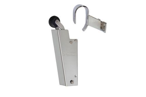 DCA-1612-000 | ATTRAPE-PORTE DICTATOR - EN ACIER INOX MONTAGE A L'EXTERIEUR 50 N. CROCHET 1013