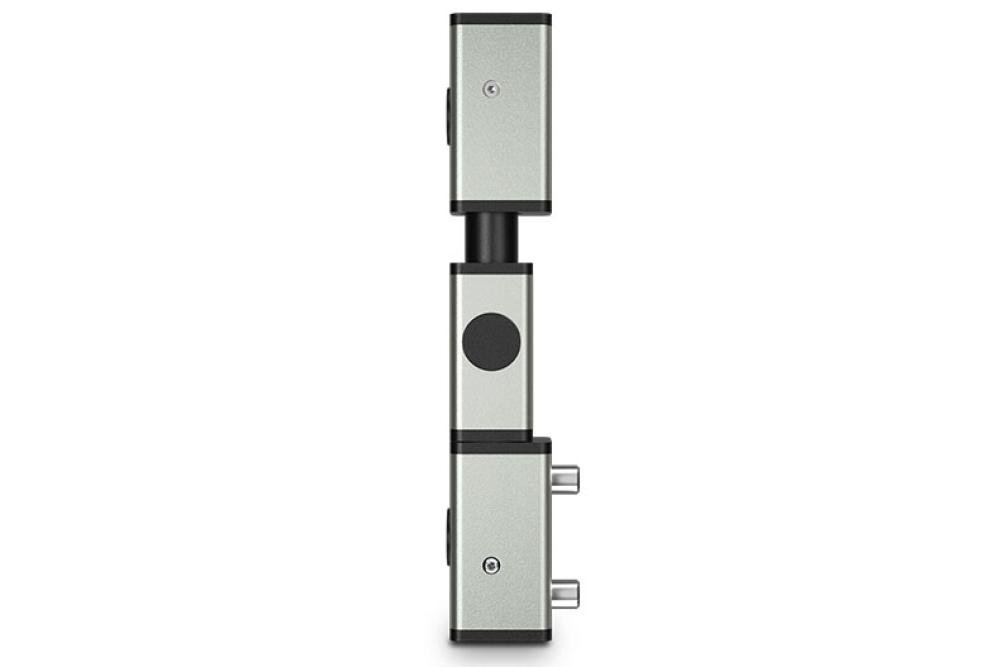 SHC-6231-000 | SCHARNIER OPGAAND - LINKS/RECHTS V2A - 3 DELIG - 8MM IN HOOGTE REGELBAAR