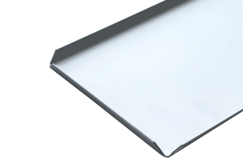 BSE-2015-882 | PLATEAU DE PRESENTATION ALUM. ANODISE DOUBLE BORDURE - 200X150MM