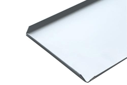 BSE-2015-882 | PLATEAU DE PRESENTATION ALUM. ANODISE DOUBLE BORDURE - 200X150MM