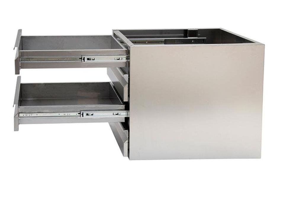 LIC-1470-841 | NEUTRALE RVS LADEBLOK - 4 LADES GN1/1 - AISI304