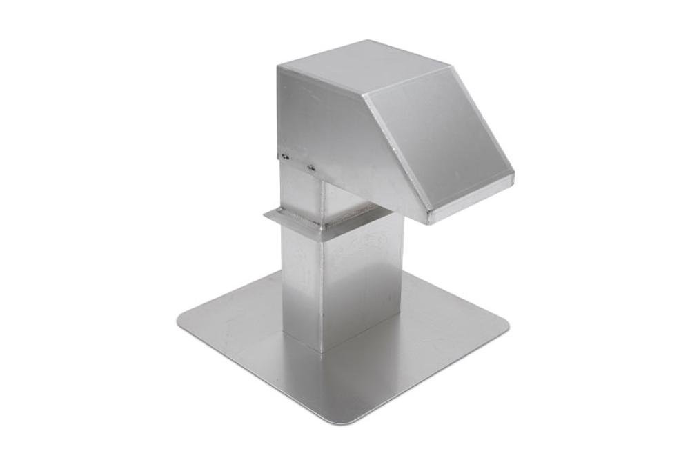 ALX-7156-000 | ALUMINIUM DAKDOORVOER 125X250MM - 1 UITGANG