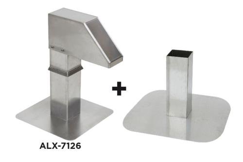 ALX-7120-000 | PASSAGE ALUMINIUM ALX-7126 + PARTIE INF. REGLABLE