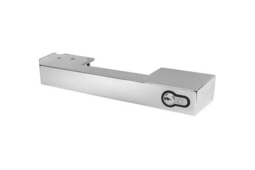JUM-6101-845 | POIGNEE CHROMEE EXTERIEURE JUMBO AVEC CYLINDRE 'EURO' INCLUS