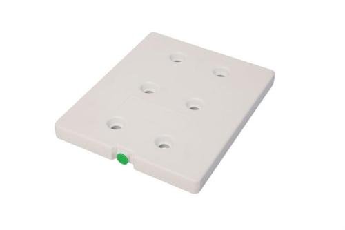 EUP-1203-040 | PLAQUE EUTEC. GN1/2 -3°C - BOUCH. VERT 325X265X30MM