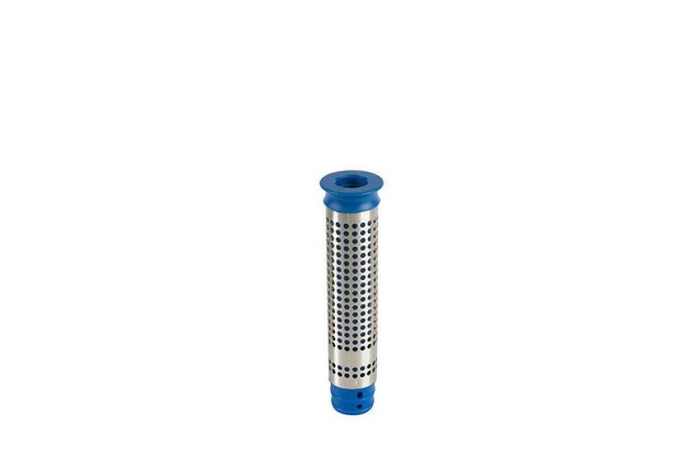 SDI-1110-000 | GEPERFOREERDE STANDPIJP MET INZETBUIS H 155MM - RVS AISI304