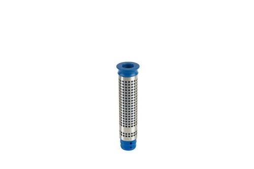 SDI-1110-000 | GEPERFOREERDE STANDPIJP MET INZETBUIS H 155MM - RVS AISI304