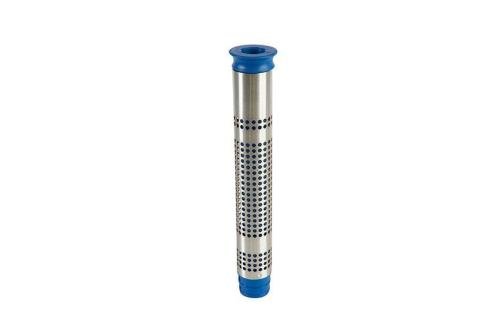 SDI-1130-000 | GEPERFOREERDE STANDPIJP MET INZETBUIS H 255MM - RVS AISI304