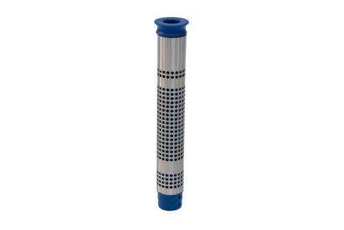 SDI-1140-000 | GEPERFOREERDE STANDPIJP MET INZETBUIS H 305MM - RVS AISI304