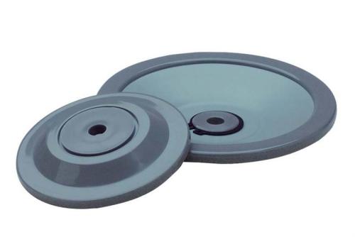 STB-0092-050 | RONDE STOOTBUMPER VOOR KARREN - Ø180MM GRIJS