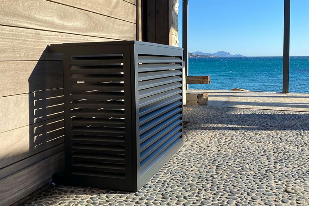 ALX-5610-313 | BOÎTIER - ALUMINIUM LAQUE MEDIUM - 1050X510-660X835MM