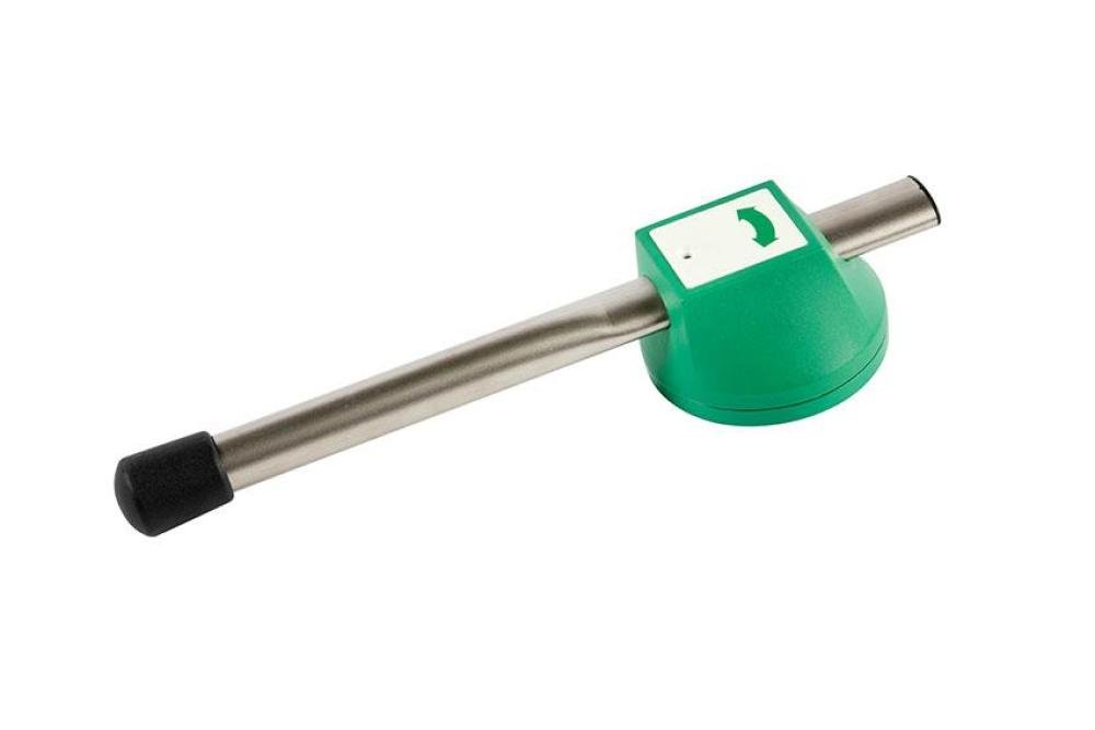 EUR-2100-000 | EURO-2000 - BINNENOPENER SLUITING RVS GREEP - GROENE KUNSTSTOF KAP