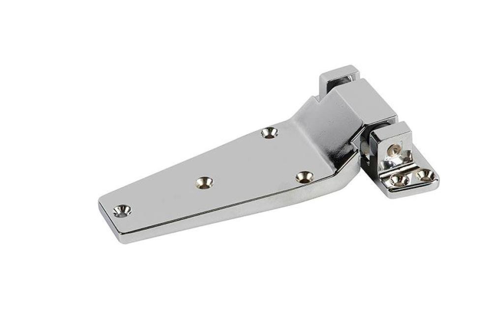 SHC-5200-000 | CHARNIERE SANS RAMPE CHROMEE - DECALAGE '0'