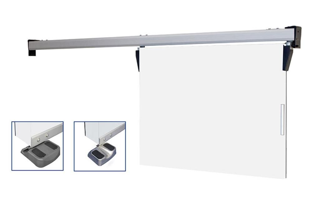 2327 | RAIL ALU POUR PORTES JUSQU'A 80KG LARGEUR DE PORTE: 2301-2600MM