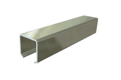 SRP-1000-000 | SCHUIFRAILPROFIEL 21X21MM RVS - 6MTR/LNG
