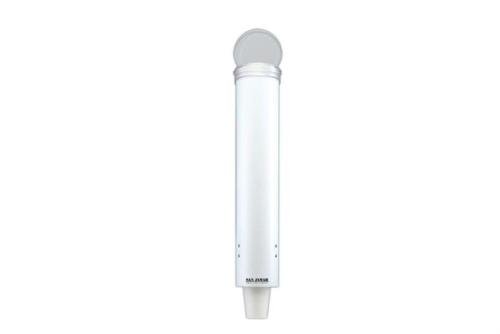 CDP-4100-010 | WATERCUPDISPENSER 'PULL' TYPE - STANDARD TRANSPARANT WIT - Ø BEKER : 57-73MM