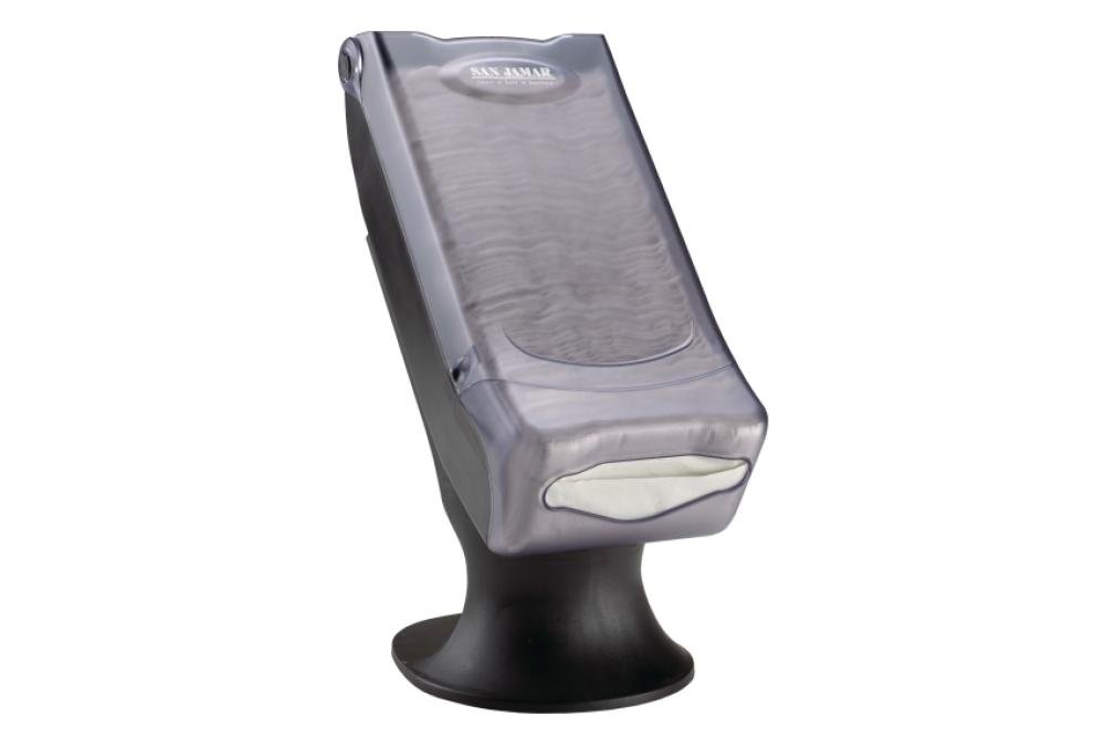 SDP-4006-000 | SERVETDISPENSER OP STAND - MINIVOUW-TRANSPARANT - SERIE VENUE