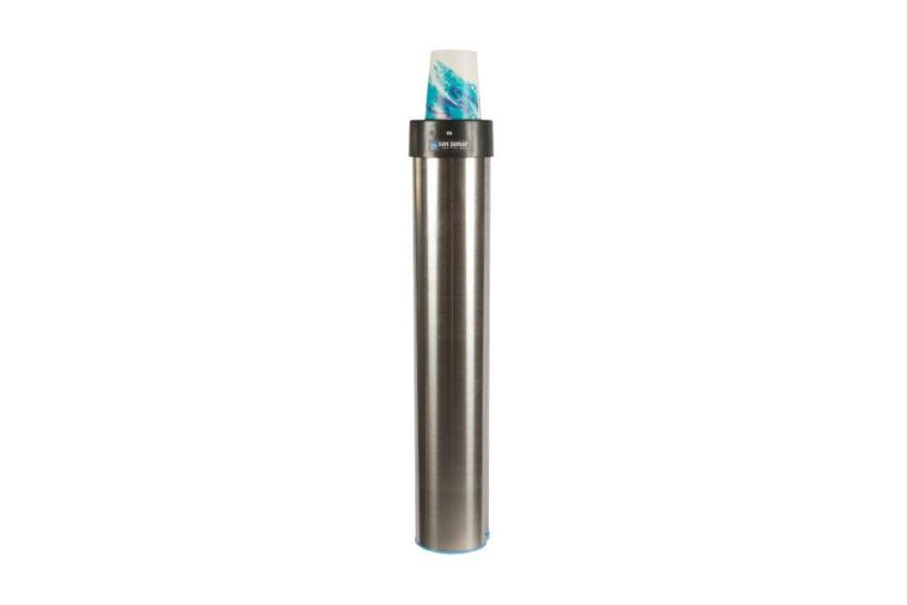 CDP-1101-000 | DISTRIBUTEUR DE GOBELETS TYPE 'LIFT' INOX - VERTICAL OU OBLIQUE - Ø70-98MM