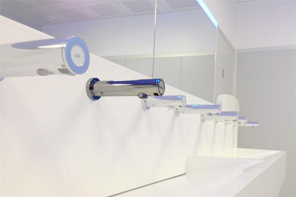 LKR-6320-000 | INFRAROODKRAAN 'UNO' - HORIZONTALE POS. SINGLE SENSOR - L=262MM - NETSPANNING