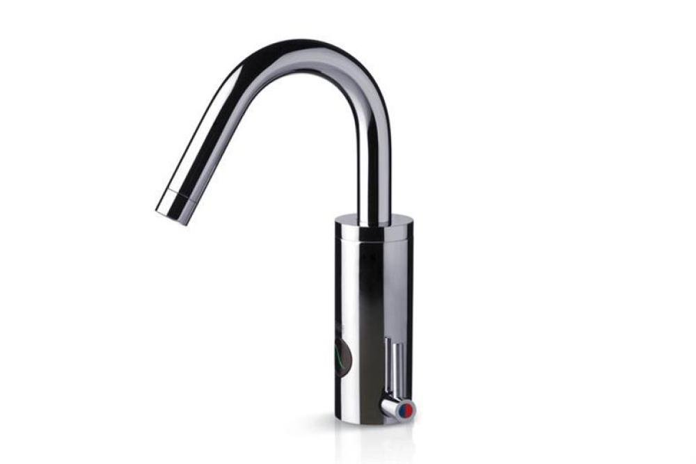 LKR-5013-000 | ROBINET INFRAROUGE ARCOMIX PLUS SINGLE SENSOR - COL DE CYGNE FIXE 155MM