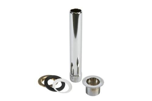 SDV-0200-845 | SET STANDPIJP+AFVOERROOSTER VERCHROOMD H 180MM (SD20) - 1'1/2