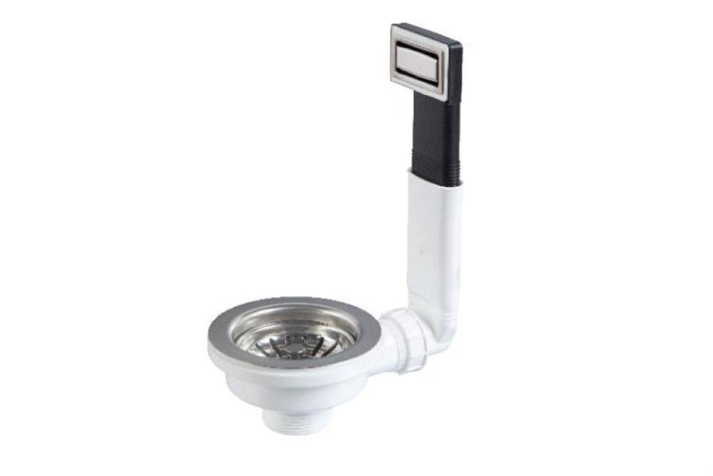 SIF-0001-845 | KIT TROP- PLEIN+BONDE DE DECHARGE CUVES AVEC TROU 3 1/2 ' - PROF. 200MM