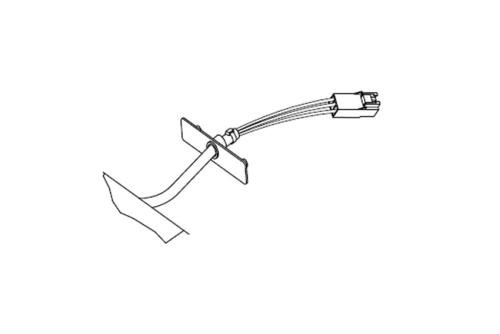 CIS-9000-000 | CABLE + CONNECTEUR ENTRE PORTE ET CADRE D/G REVERSIBLE