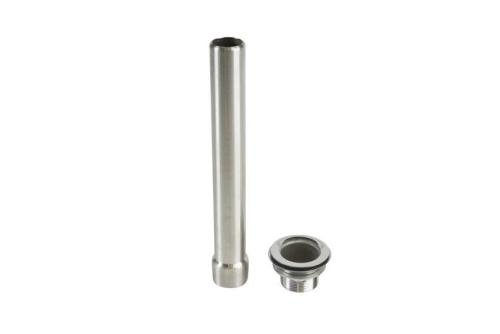 SDI-0300-000 | SET RVS STANDPIJP + AFVOERROOSTER 1'1/2 H 270MM - AISI304