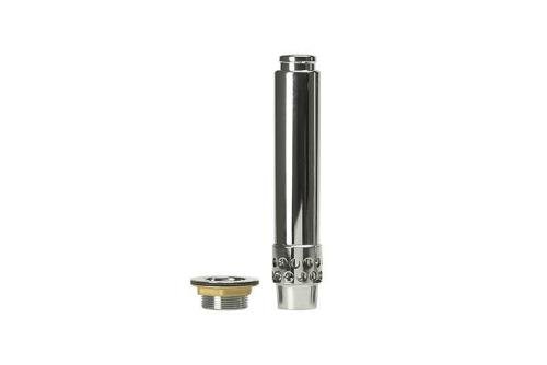 SDV-1200-845 | SET VERCHROOMDE STANDPIJP MET FILTERZEEF H 220MM + AFVOERROOSTER 1'1/2