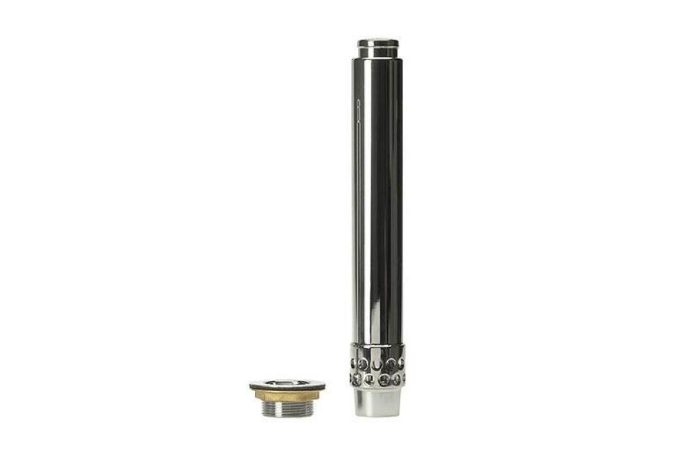 SDV-1300-845 | SET VERCHROOMDE STANDPIJP MET FILTERZEEF H 270MM + AFVOERROOSTER 1'1/2