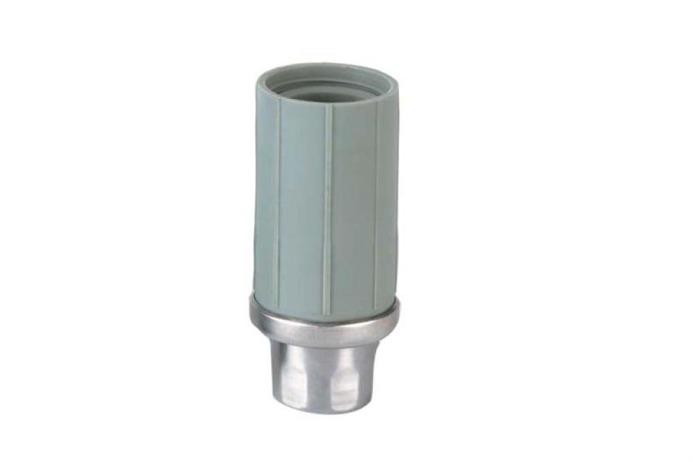 RVR-1145-050 | INBUISVOET KUNSTSTOF Ø45MM MET RVS EINDSTUK