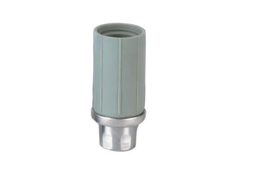 RVR-1145-050 | INBUISVOET KUNSTSTOF Ø45MM MET RVS EINDSTUK