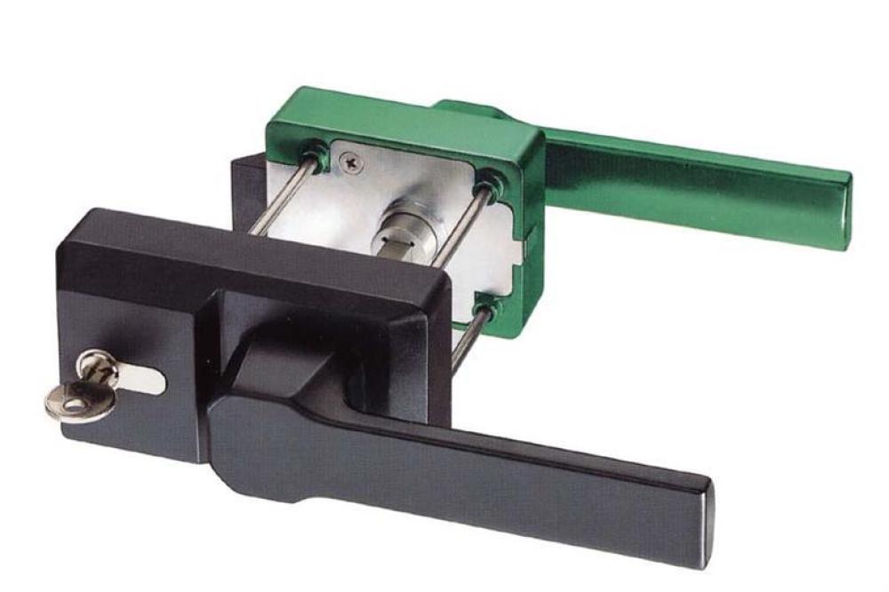 EUR-2508-000 | FERMETURE COMPLETE AV POIGNEE INTERIEURE POUR EPAISSEUR DE PANNEAU 80MM