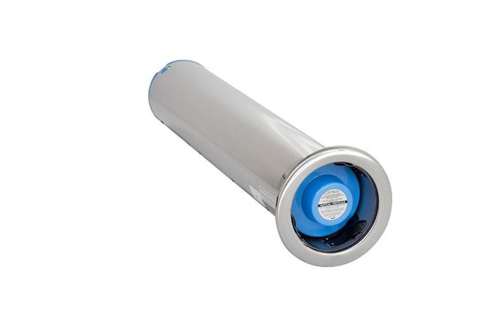 CDP-1021-000 | INBOUW BEKERDISPENSER - RVS HORIZONTAAL - Ø BEKER : 70-98MM