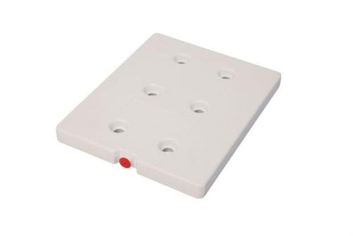 EUP-1216-070 | PLAQUE EUTEC. GN1/2 -16°C - BOUCH. ROUGE 325X265X30MM