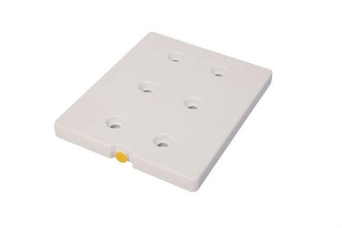 EUP-1221-080 | PLAQUE EUTEC. GN1/2 -21°C - BOUCH. JAUNE 325X265X30MM