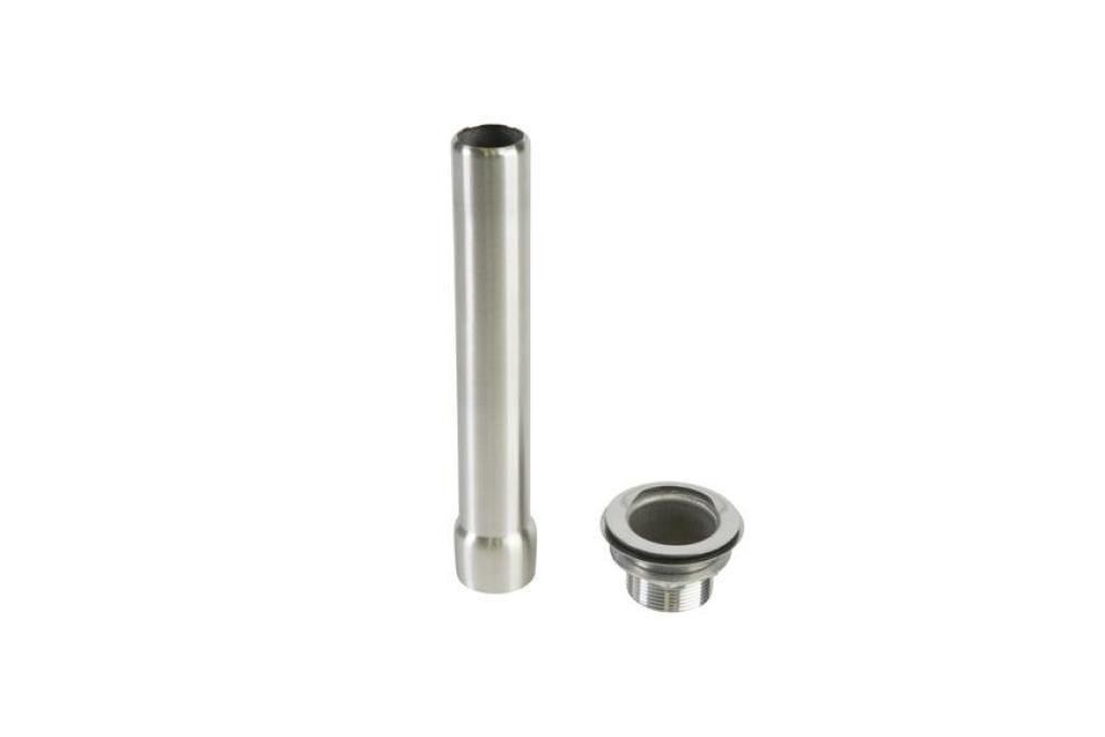 SDI-0250-000 | SET RVS STANDPIJP + AFVOERROOSTER 1'1/2 H 230MM - AISI304