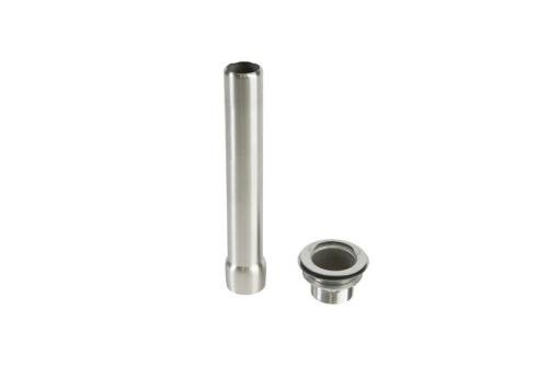 SDI-0250-000 | SET RVS STANDPIJP + AFVOERROOSTER 1'1/2 H 230MM - AISI304