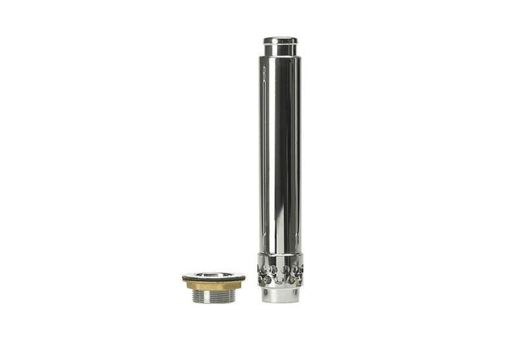 SDV-1250-845 | SET VERCHROOMDE STANDPIJP MET FILTERZEEF H 250MM + AFVOERROOSTER 1'1/2