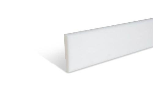 PPE-2100-010 | PE PLINTPROFIEL ZONDER INZETPROFIEL 100X15MM - 2MTR/LNG