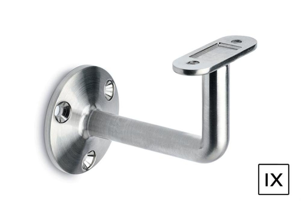 GFK-2431-000 | SUPPORT MAIN-COURANTE PLATE 35X35MM INOX LOOK