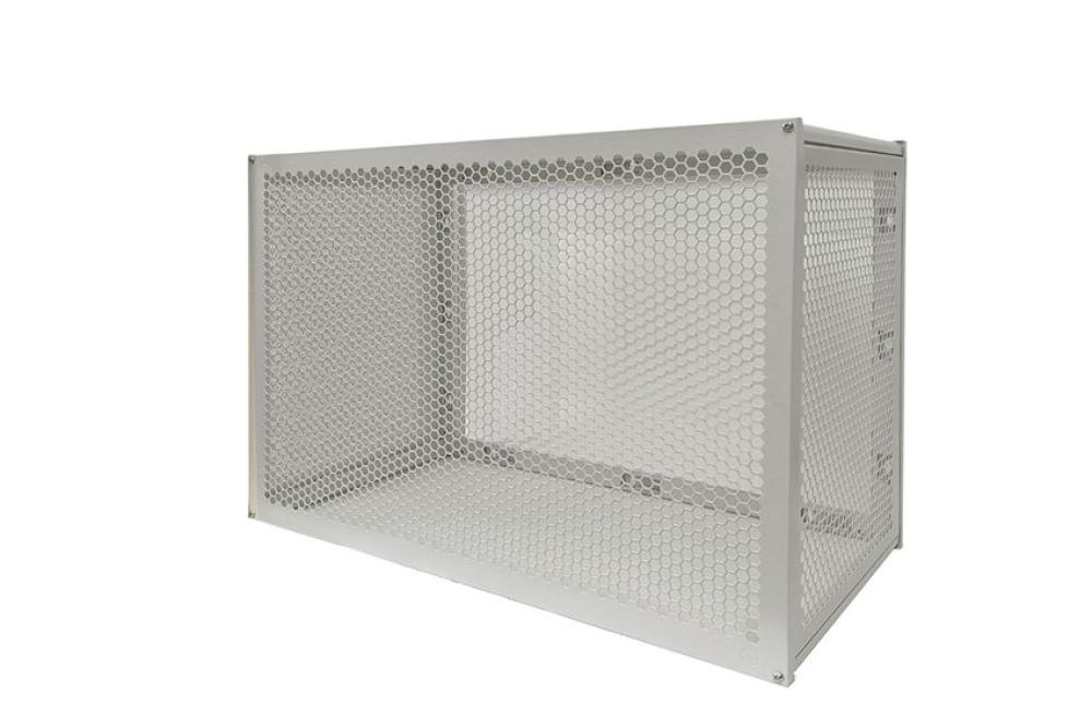 ASP-9500-013 | BESCHERMKOOI - GELAKT ALUMINIUM 700X1000X450MM - TE SCHROEVEN