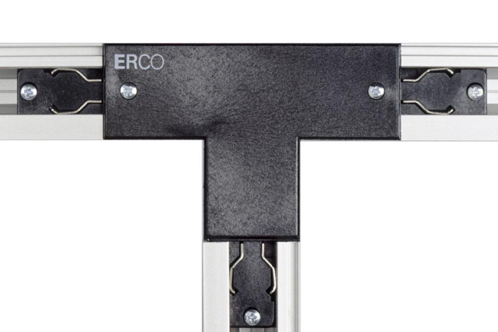 LSH-9015-020 | ERCO TRACK T-VERBINDING - AARDING RECHTS VOOR LINUM WARMHOUDLAMPEN