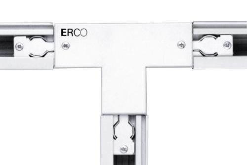 LSH-9015-306 | ERCO TRACK T-VERBINDING - AARDING RECHTS VOOR LINUM WARMHOUDLAMPEN