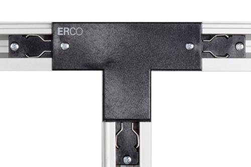 LSH-9016-020 | ERCO TRACK CONNEXION EN T - MISE À LA TERRE GAUCHE - PR LAMPES CHAUFF LINUM