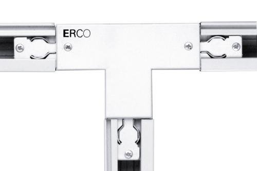 LSH-9016-306 | ERCO TRACK CONNEXION EN T - MISE À LA TERRE GAUCHE - PR LAMPES CHAUFF LINUM