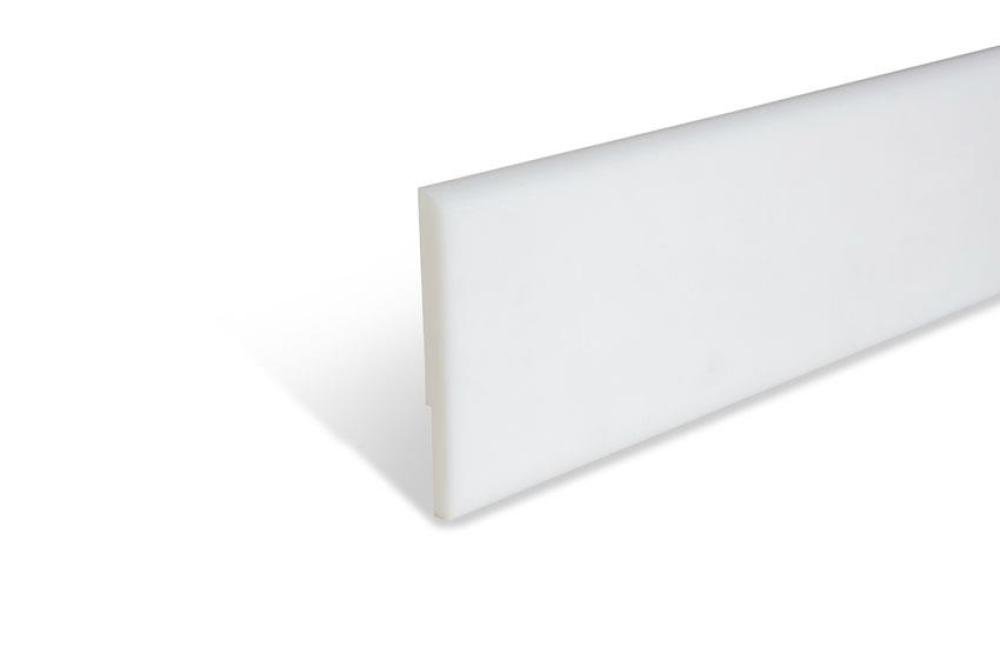 PPE-2110-010 | PLINTPROFIEL ZONDER INZETPROFIEL - PE 150X15MM - 2MTR/LNG