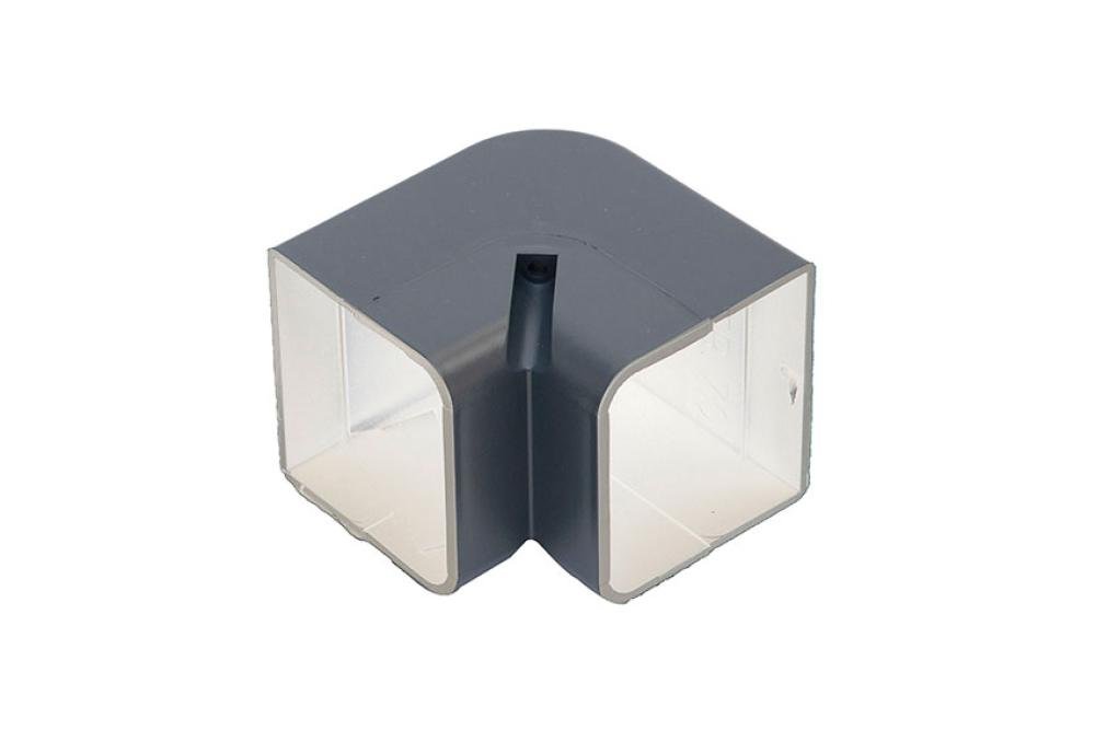 ADP-1321-313 | COUDE INTERIEUR 90° - 70MM GRIS ANTHRACITE RAL 7016