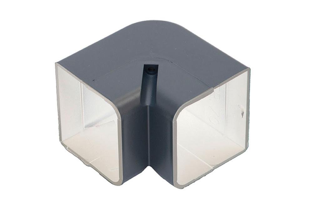ADP-1621-313 | COUDE INTERIEUR 90° - 105MM GRIS ANTHRACITE RAL 7016